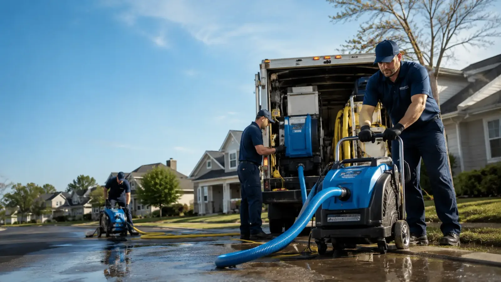 Flood Damage Cleanup in Chouteau, OK